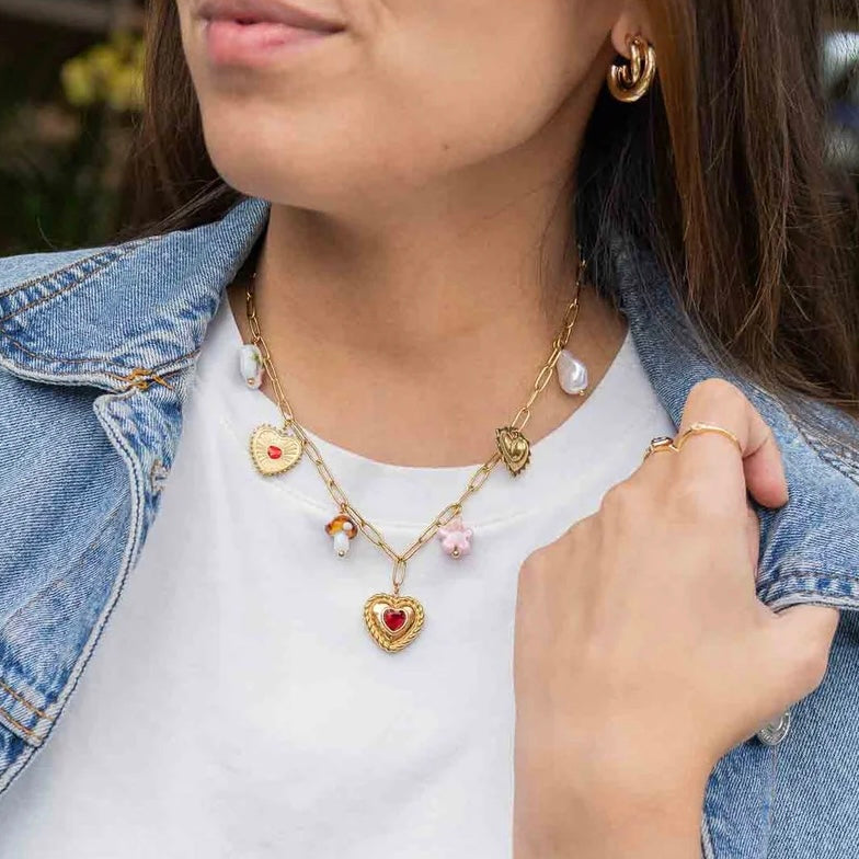 COLORS CHARM NECKLACE